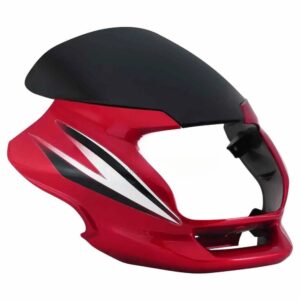 Head Light Visor mask hero Super Splendor Latest type 3 Red