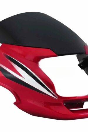 Head Light Visor mask hero Super Splendor Latest type 3 Red