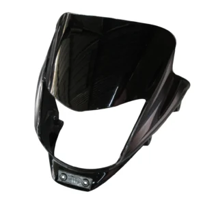 Head Light Visor mask bajaj Platina 100es Black grey Stk product image