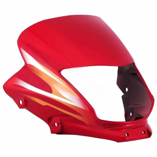 Head Light Visor mask Bajaj Platina 100es Red product image