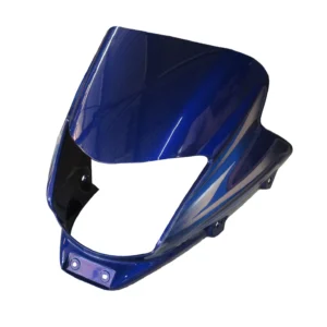 Head Light Visor mask Bajaj Platina 100es Blue product image