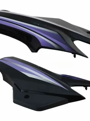 SAI-394-1-400x400 Side Panel cover Hero Super Splendor Latest type 3 Black purple Stk