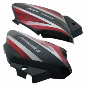 Side Panel cover Hero Splendor Nxg Latest new Graphics Black red Stk