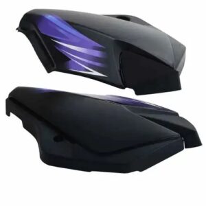 Side Panel cover TVS Star Cvti 110cc N m Black purple Stk