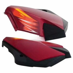 Side Panel cover TVS Star Cvti 110cc N m Red