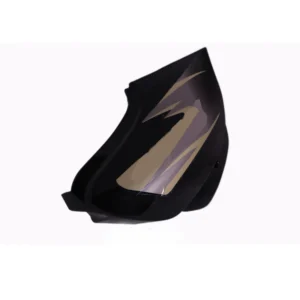 Side Panel cover TVS Victor Gl Black silver Stk