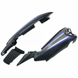 Tail Panel seat Cowl Hero Splendor Nxg Latest new Graphics Black blue Stk product image