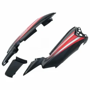 Tail Panel seat Cowl Hero Splendor Nxg Latest new Graphics Black red Stk