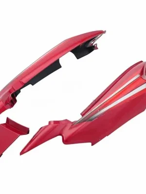 SAI-400C-400x400 Tail Panel seat Cowl Hero Splendor Nxg Latest new Graphics Red