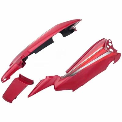 Tail Panel seat Cowl Hero Splendor Nxg Latest new Graphics Red