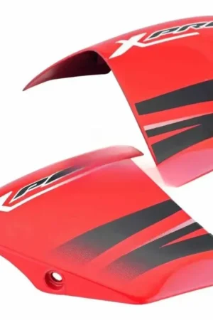 Hero Passion Tank Side Cover Panel Set (LH/RH) | Replacement Parts panel Set lh rh Hero Passion Xpro Sport Red black Stk