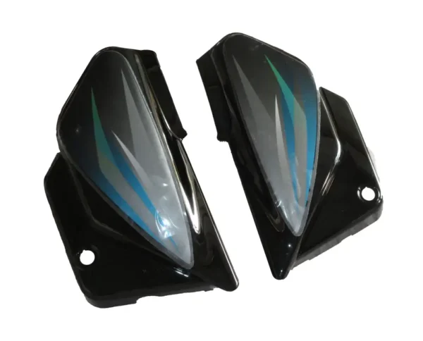 Side Panel cover Hero Splendor Pro aw Black grey Stk