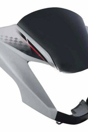 SAI-421D Head Light Visor mask Hero Glamour Latest N m type 6 Silver