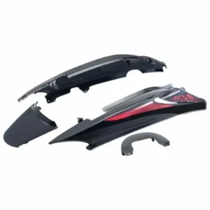Tail Panel seat Cowl Hero Glamour Latest N m type 6 Black red Bike