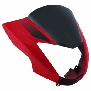 Head Light Visor mask hero Glamour Latest N m type 5 Red