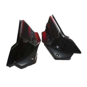 Side Panel cover Hero Glamour Latest N m Type 5 Black red Stk