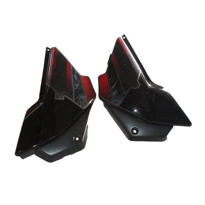 Side Panel cover Hero Glamour Latest N m Type 5 Black red Stk