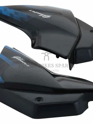 Side Panel cover Hero Glamour Latest N m type 5 Black blue Stk