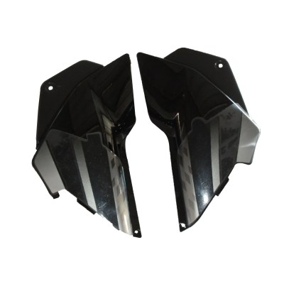Side Panel cover Hero Glamour Latest N m Type 5 Black grey Stk