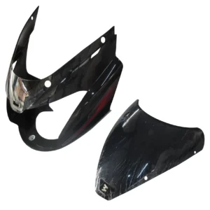 Head Light Visor mask bajaj Pulsar 150 180cc Dtsi Ug 6 Black red product image