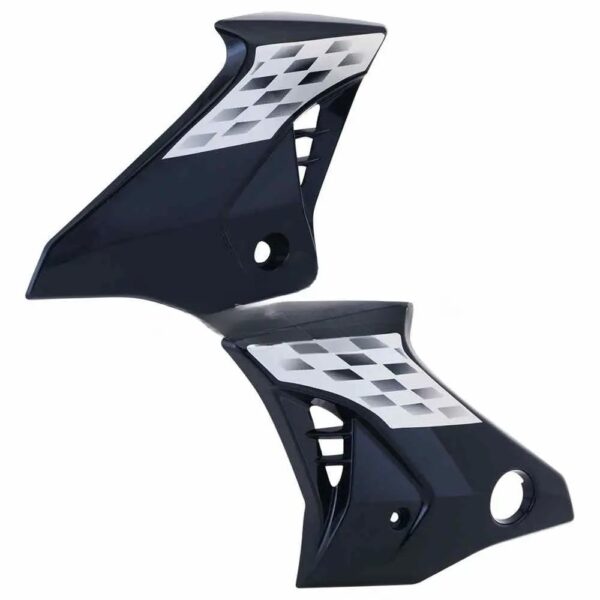 panel Set lh rh Hero Honda Glamour N m type 4 Black silver Stk