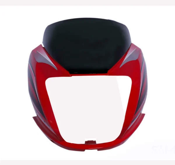 Head Light Visor mask hero Passion Pro Type 3 Sport Red