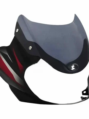 Head Light Visor mask Bajaj Discover 125 Ug 3 Black red Stk product image
