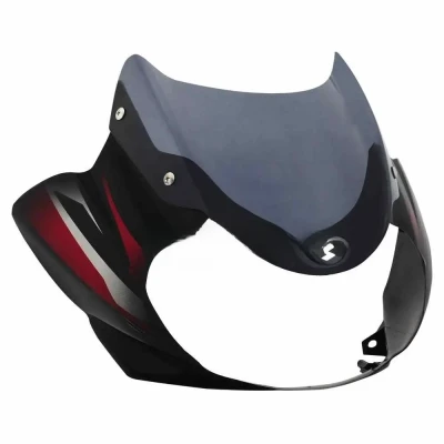 Head Light Visor mask Bajaj Discover 125 Ug 3 Black red Stk product image