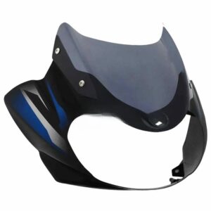 Head Light Visor mask bajaj Discover 125 Ug 3 Black blue Stk product image