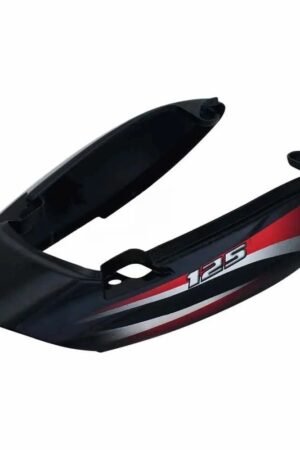 Tail Panel seat Cowl Bajaj Discover 125 Ug 3 Black red Stk
