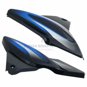 Side Panel cover Bajaj Discover 125cc Ug 3 Black blue Stk product image