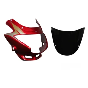 Head Light Visor mask hero Glamour Red