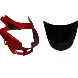 Head Light Visor mask hero Honda Glamour N m Sport Red