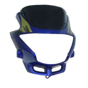 Head Light Visor mask hero Glamour Blue