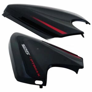 Side Panel cover Honda Cb Shine Type 5 Blackred Stk
