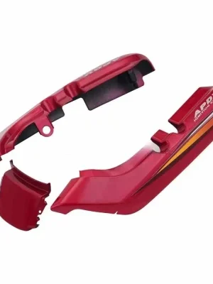 Tail Panel seat Cowl Hero Splendor Pro black Aw Red