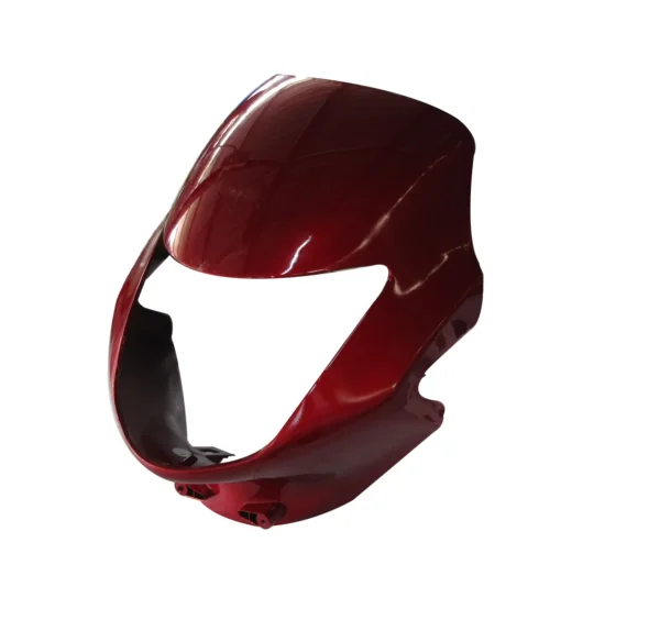 Head Light Visor mask suzuki Fiero F2 Red