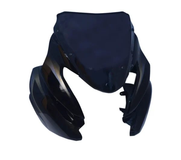 Head Light Visor mask Bajaj Discover 150f Black golden Stk product image