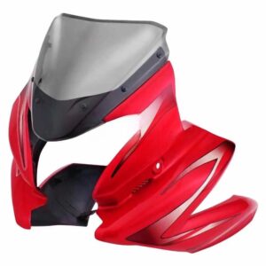 Head Light Visor mask Bajaj Discover 150f Red product image