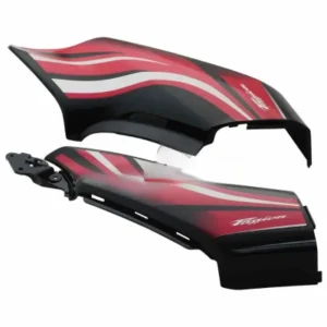 Side Panel cover Hero Passion Xpro Black red Stk product image