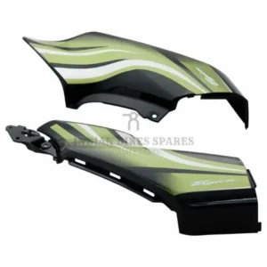 Side Panel cover Hero Passion Xpro Black green Stk