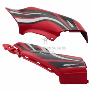 Side Panel cover Hero Passion Xpro Sports Red Colour black Bike product image