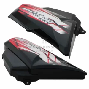 Side Panel cover Hero Hf Deluxe Type 3 Black red Stk