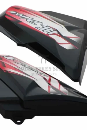 Side Panel cover Hero Hf Deluxe Type 3 Black red Stk