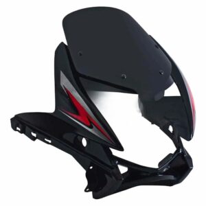 Head Light Visor mask Honda Stunner Black grey Stk product image