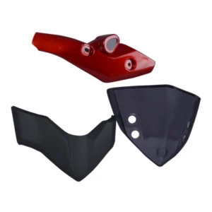 Head Light Visor mask yamaha Fz Red