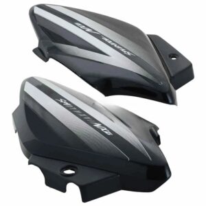 Side Panel cover Hero Splendor Nxg Type 4 Black silver Stk