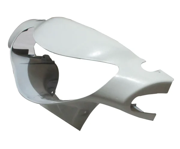Head Light Visor mask TVS Pep Plus White