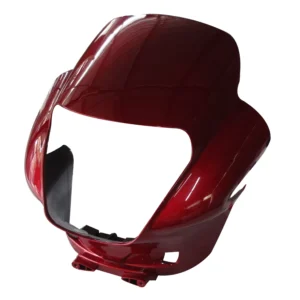 Head Light Visor mask TVS Centra Red