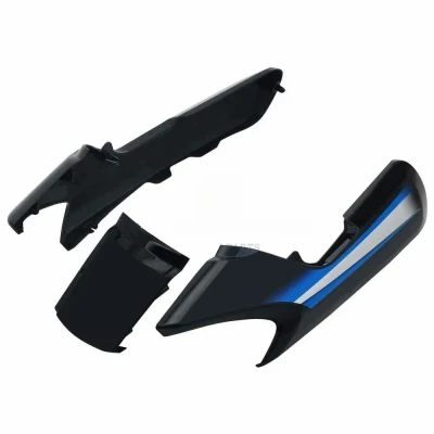 Tail Panel seat Cowl Hero Hf Deluxe Type 3 Black blue Stk